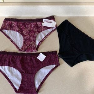 3 Pack Everyday Cotton Hipster Panties